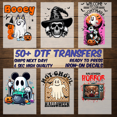 Classic Horror Movie Character Halloween Ready To Press DTF Transfer for Gothic Apparel Fans Shirt