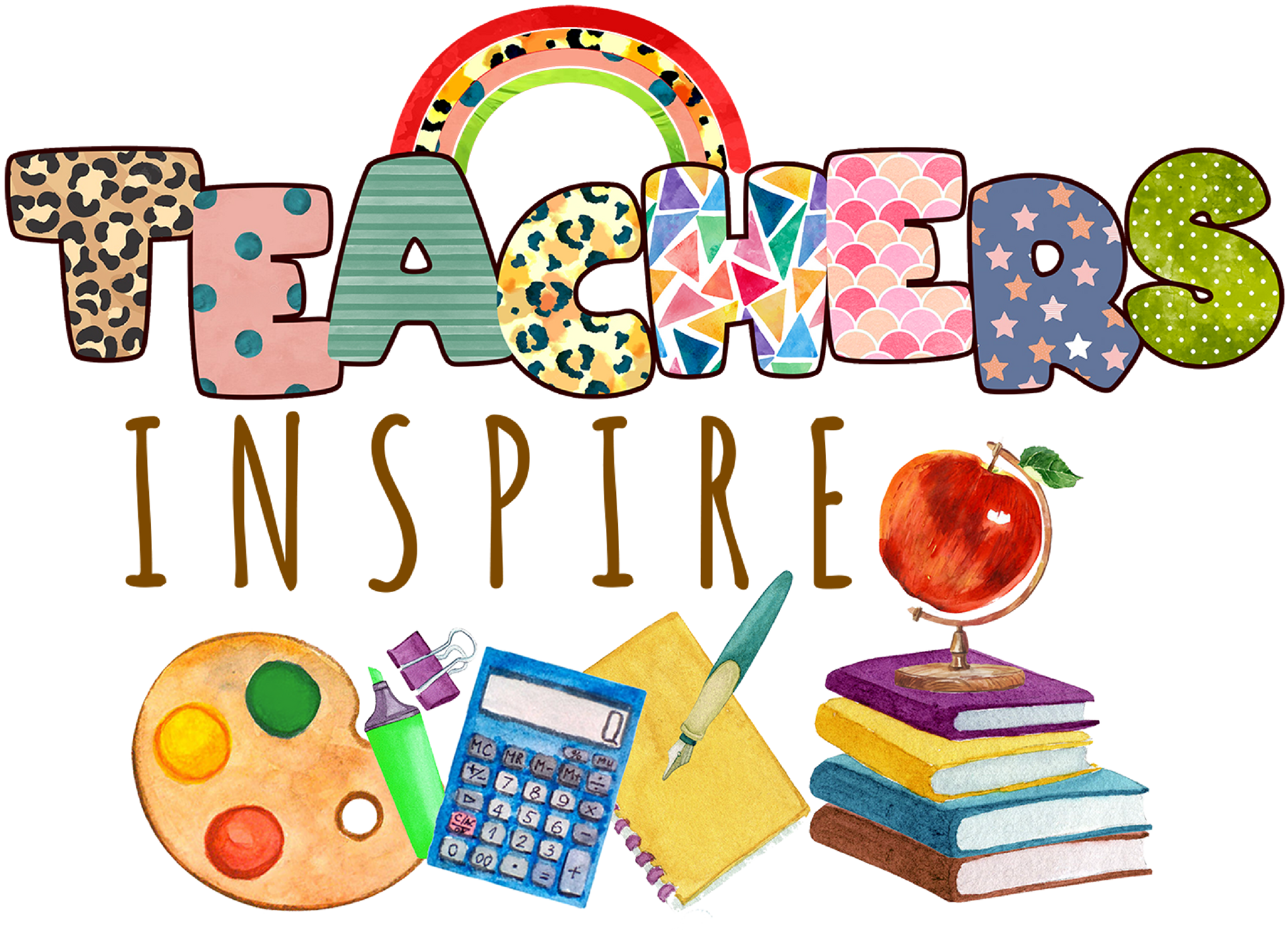 Teacher Appreciation Gifts, Rainbow Graphic Tees, Motivational TShirt, Inspirational Teacher Gift, New Teachers Clothing, Women Vneck Shirts