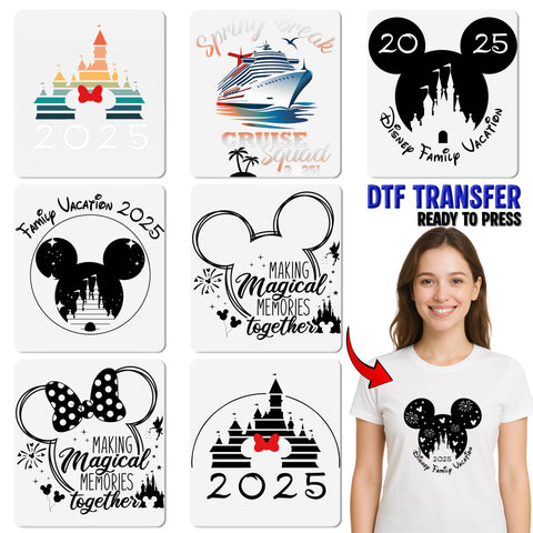 Cute Funny DTF Transfer for Halloween Shirts, Ready To Press Halloween Theme Iron-On Apparel For Spooky Season