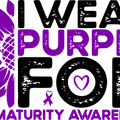 Prematurity Awareness Shirt, Prematurity Support Gifts, Premature Warrior Gift, Purple Ribbon Tshirt, Sunflower T-Shirt, Gift for Mom