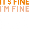 FastDeliveryTees Sarcastic Shirt, Its Fine Im Fine Everythings Fine Tshirt, Funny T-Shirt, Sarcasm T Shirt, Gift for Him and Her-Raspberry_XL