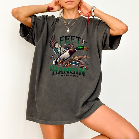 Rustic Duck Hunting Outdoor Adventure Ready To Press DTF Transfer for Outdoorsmen Apparel & Nature Enthusiasts