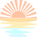Retro Sunset Rays Wavy Shirt, Summer Time Shirt, Sun Rays Tshirt, Summer Vacation Sunset Shirt, Beachy Vibes Shirt, Beach Shirt, Summer Gift