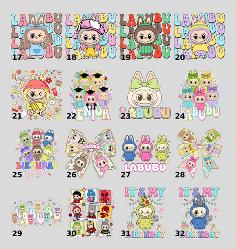 Cute School DTF Transfer for Back-to-School, Cartoon Classroom Ready To Press Iron-On, Fun Teacher & Student T-shirt Design