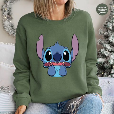 Cute Group Cartoon Character DTF Transfer Ready To Press for Fun Family Reunion & Party Apparel