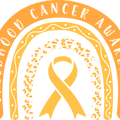 Childhood Cancer Rainbow Shirt, Childhood Cancer Awareness Shirt, Gold Cancer Ribbon Shirt, Gold Ribbon Shirt, Cancer Warrior Tee,Cancer Tee