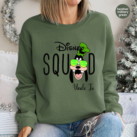 Cartoon Character DTF Transfer Ready To Press Funny Party Apparel for Teens and Adults Iron-On T-Shirt Design