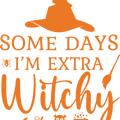 
Witch Tshirt, Women Halloween Vneck Shirt, Witchy Graphic Tees, Funny Halloween Gift, Gift for Her, Mom Clothing, Some Days I'm Extra Witchy