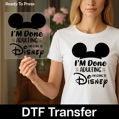 Funny Halloween T-Shirt Iron-On DTF Transfer - Ready To Press Cute Pumpkin Design for Adults & Teens Apparel
