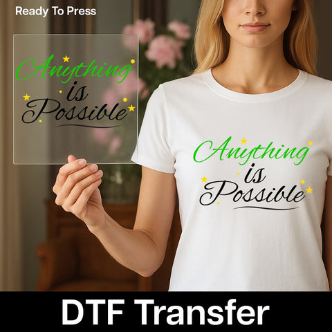 Inspirational Friends Celebration DTF Transfer - Uplifting Party Shirt Design for Milestones & Reunions