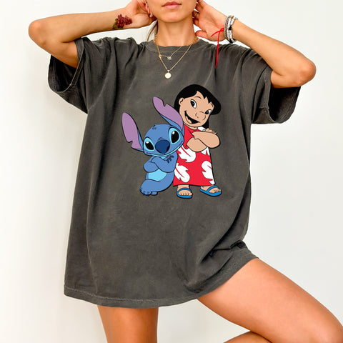 Cute Cartoon Friendship DTF Transfer Ready To Press for Kids T-Shirt Iron-On Celebration Apparel