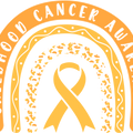 Childhood Cancer Rainbow Shirt, Childhood Cancer Awareness Shirt, Gold Cancer Ribbon Shirt, Gold Ribbon Shirt, Cancer Warrior Tee,Cancer Tee