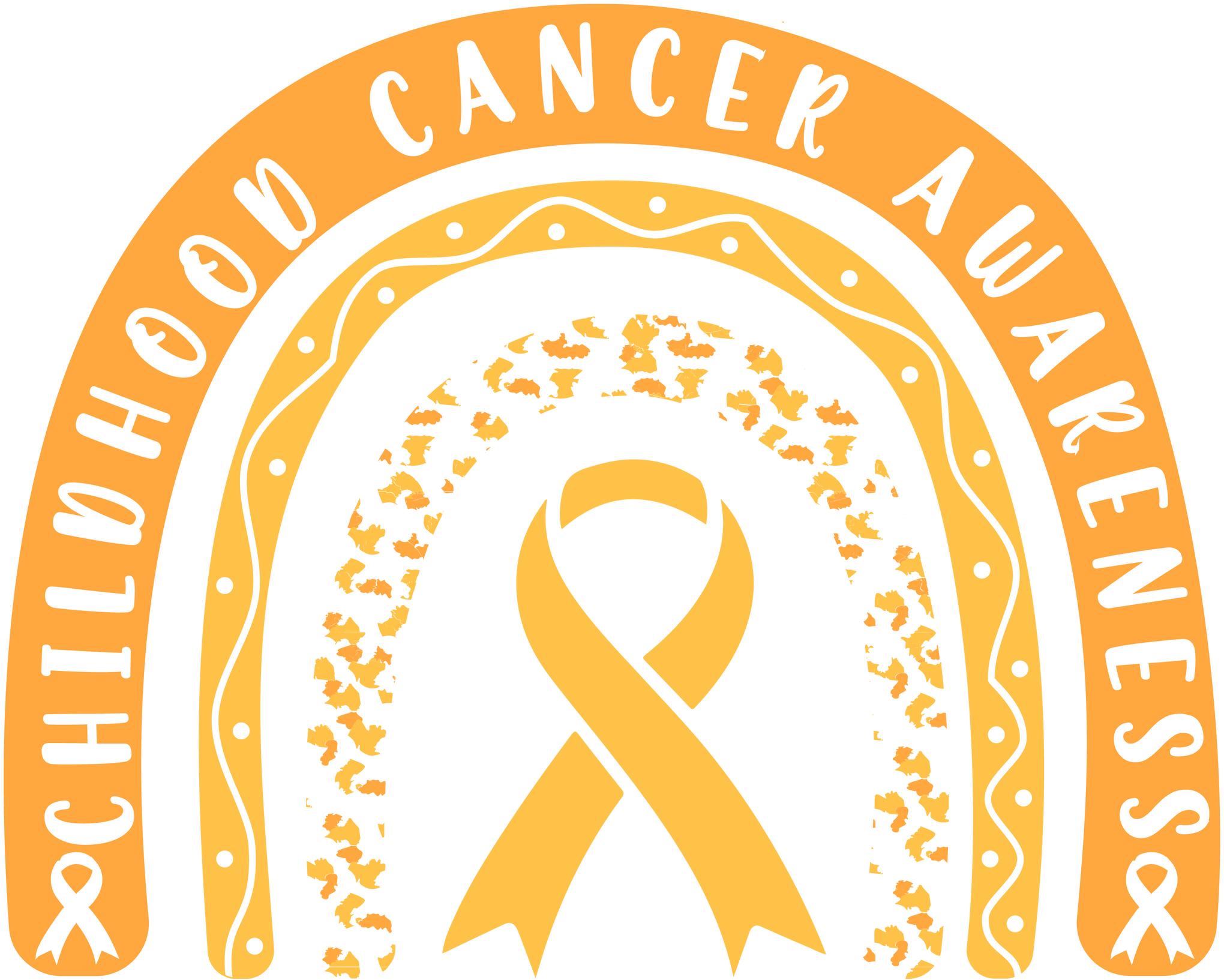 Childhood Cancer Rainbow Shirt, Childhood Cancer Awareness Shirt, Gold Cancer Ribbon Shirt, Gold Ribbon Shirt, Cancer Warrior Tee,Cancer Tee
