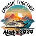 Cruising Together Alaska 2024 Tshirt, Alaska Cruise Team Tshirt, Alaska Cruisin Tshirt, Family Cruise Shirt, Alaska Cruise Squad Shirt