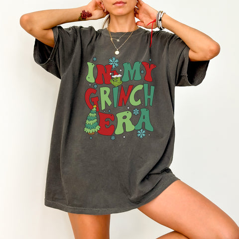 Funny Christmas Grinch DTF Transfer Ready to Press for Holiday T-Shirts Men Women Family Group