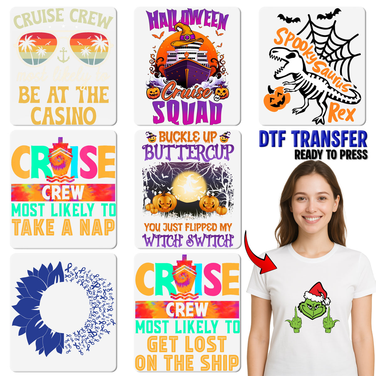 Cruise Party Humor Iron-On DTF Transfer for Vacation Shirts, Funny Nautical Beer Lover Apparel, DTF Transfer for Cruise Enthusiasts
