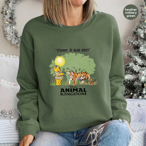 Cute Safari Adventure DTF Transfer | Jungle Theme Cute Animal Iron-On for Family Shirts | Ready to Press Nostalgic T-shirt