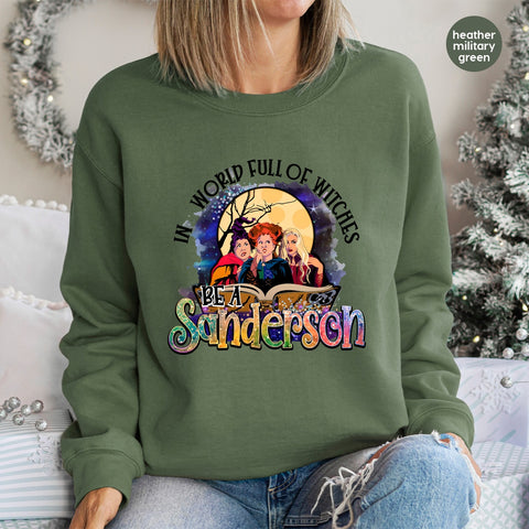 Funny Halloween Sanderson Sisters DTF Transfer Ready To Press for Halloween T-shirt, Nostalgic Witchy Apparel, Perfect for Women & Group Costumes