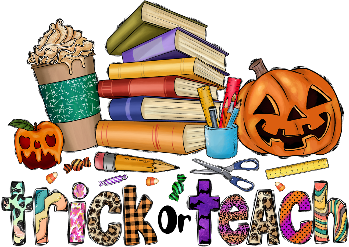 Funny Halloween Teacher Shirts, Halloween Teacher Gifts, Halloween School Party Outfit, Fall Teacher Coffee, Halloween Teacher Graphic Tees