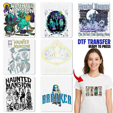 Funny Halloween Party DTF Transfer, If You’ve Got It Haunt It Retro Shirt Iron-On Ready To Press Costume Apparel for Parties