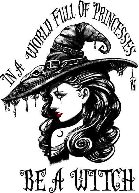 FastDeliveryTees Be A Witch Shirt, Halloween Shirts, Witchy Women T-Shirt, Goth Shirt, Fall Shirts-Heather Deep Teal_3XL