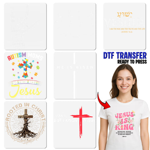 Funny Biblical Humor DTF Transfer with Noah's Ark Pun for Church & Bible Study Apparel