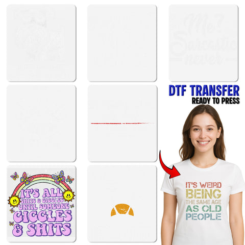 Funny Family Quote DTF Transfer for Parents with Daughters Iron-On Ready To Press Bold Typography Apparel Gift