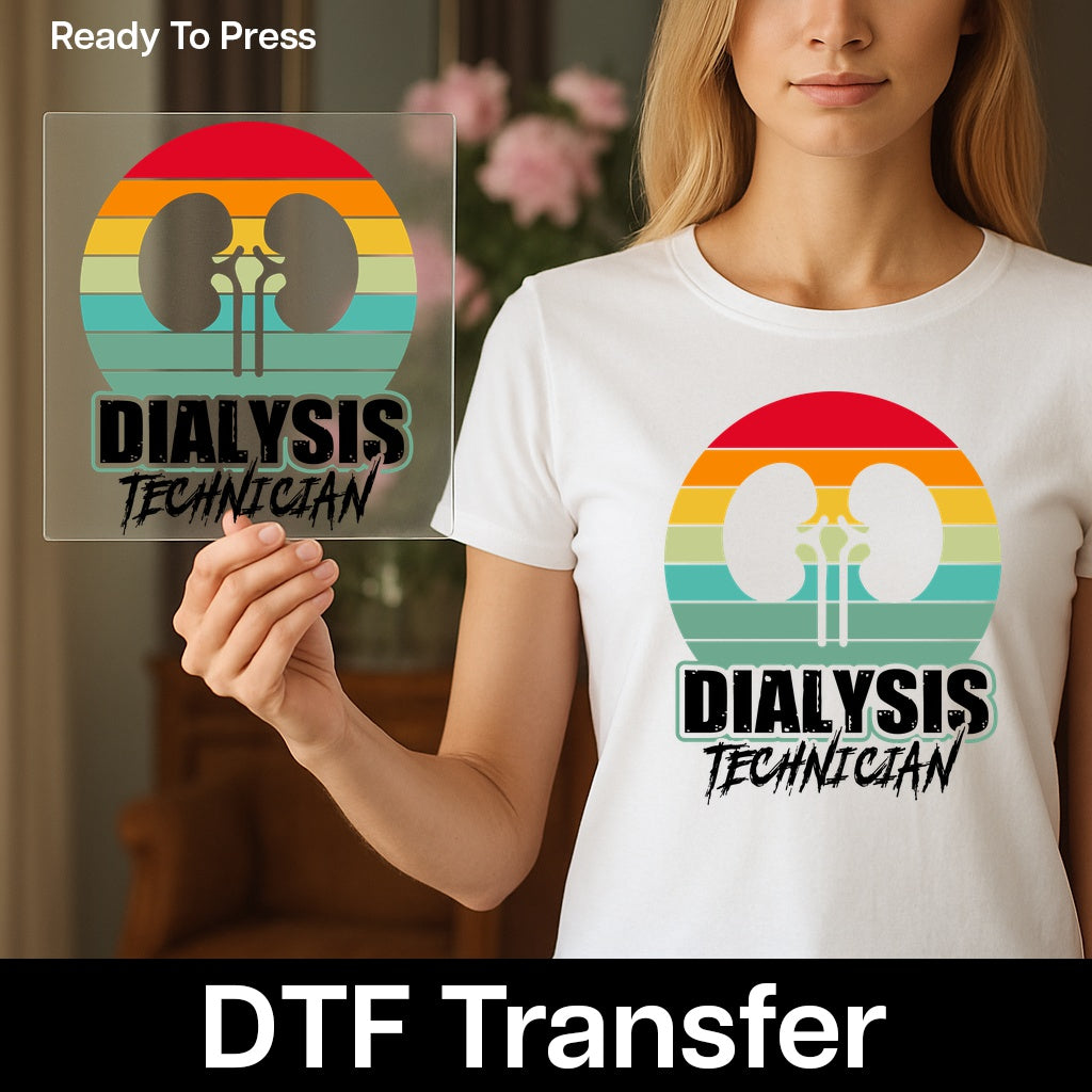 Retro Organ Donor DTF Transfer Apparel, Funny Kidney Celebration Ready To Press, Healthcare Hero Vintage T-shirt Design