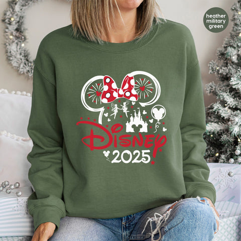 Disney Vacation 2025 DTF Transfer Ready To Press Family Disney Trip T-Shirt for Disney Fans & Enthusiasts