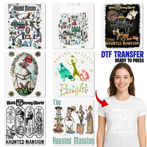 Cute & Funny Holiday Iron-On DTF Transfer for T-Shirts | Ready To Press Character Design for Christmas Apparel