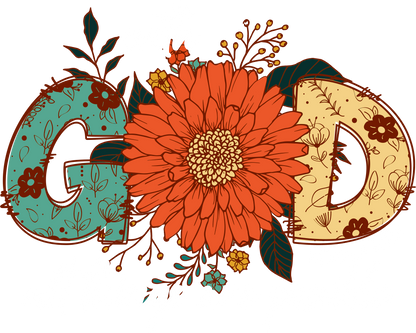 Retro Christian Hoodie For Women, Flower Religious Sweatshirt, Vintage Faith Long Sleeve Shirt, Bible Verse All Things Are Possible With God