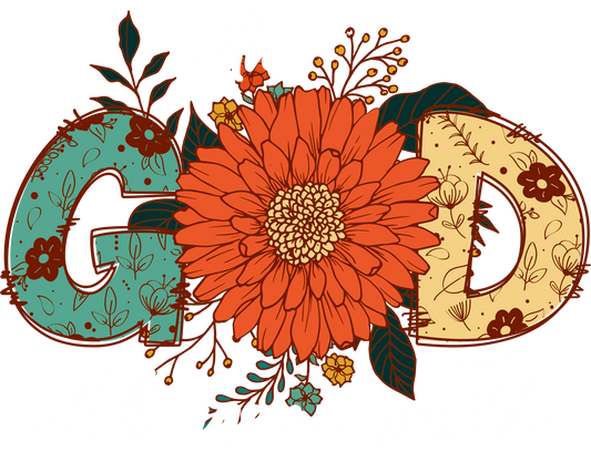 Retro Christian Hoodie For Women, Flower Religious Sweatshirt, Vintage Faith Long Sleeve Shirt, Bible Verse All Things Are Possible With God