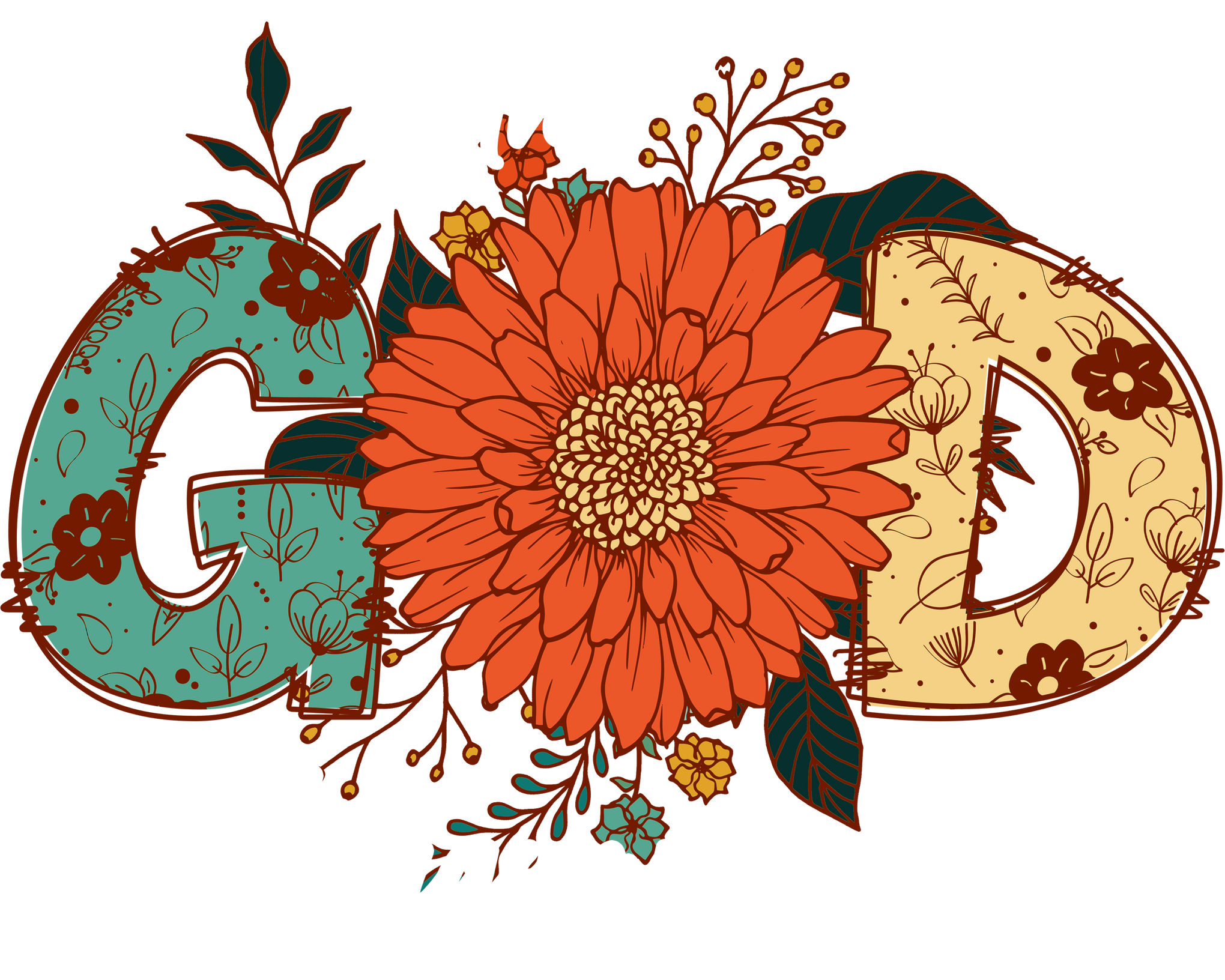 Retro Christian Hoodie For Women, Flower Religious Sweatshirt, Vintage Faith Long Sleeve Shirt, Bible Verse All Things Are Possible With God