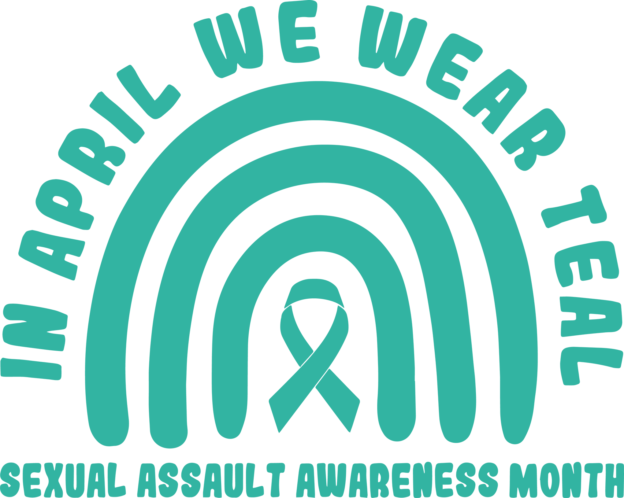 Sexual Violence Assault Shirt, Teal Ribbon Graphic Tee, Feminist TShirt, Gift for Her, Womens Clothing, Sexual Assault Awareness Month shirt