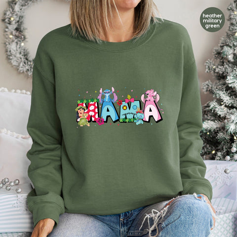 Cute Pop Culture MAMA DTF Transfer for Mother's Day Shirt, Family Gathering & Celebration Apparel