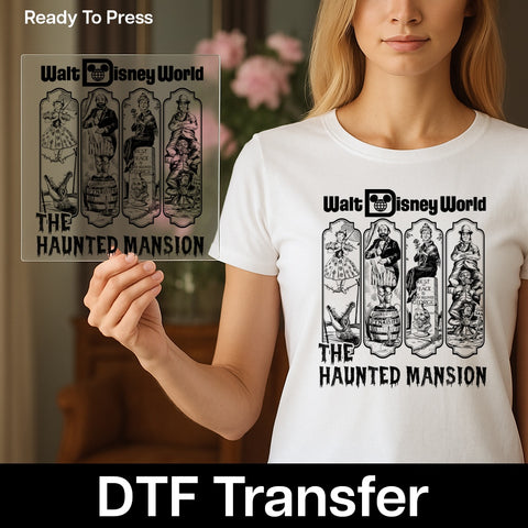 Funny Retro Christmas DTF Transfer for Family & Group Tees - Ready to Press Holiday Humor Apparel