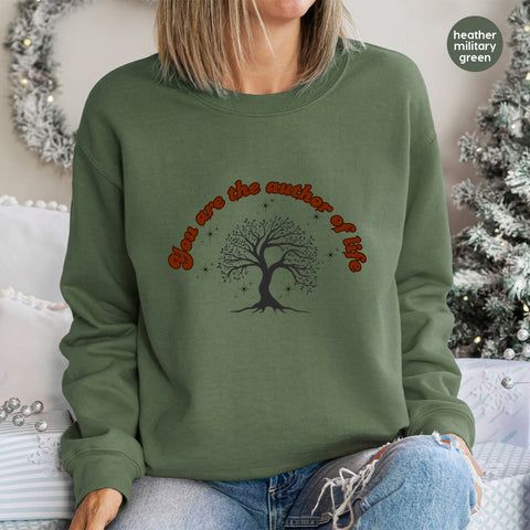 Inspirational Tree of Life DTF Transfer Ready To Press Motivational Quote Shirt or Sweatshirt for Life Coaches & Yoga Retreats