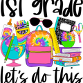 First Day of School Shirt, Back to School Gifts,
Toddler Girl Clothing, Kindergarten Tshirt, Preschool
Outfit, 1st Grade Kids T-Shirt