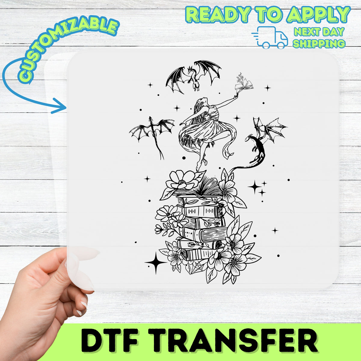 Funny Halloween Cat DTF Transfer Cute Ready to Press Iron-On for T-shirts & Sweatshirts for Cat Lovers & Halloween Parties
