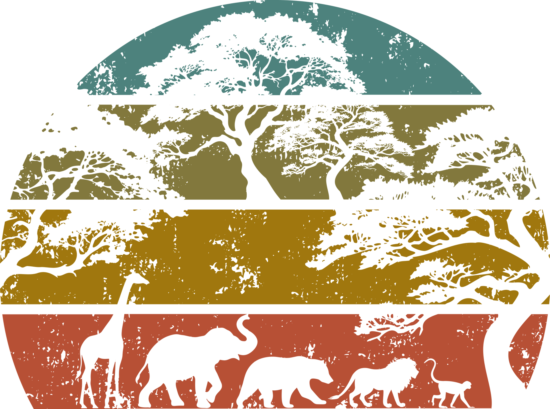 Retro African Safari Shirt, Wild Animals Safari Shirts, Bestie Safari Trip Matching Tees, Family Africa Safari Tshirts, Africa Shirt