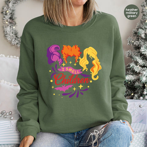 Cute Halloween Witchy Humor DTF Transfer for Family Shirts - Ready to Press Spooky Apparel for Halloween Nostalgia Fans