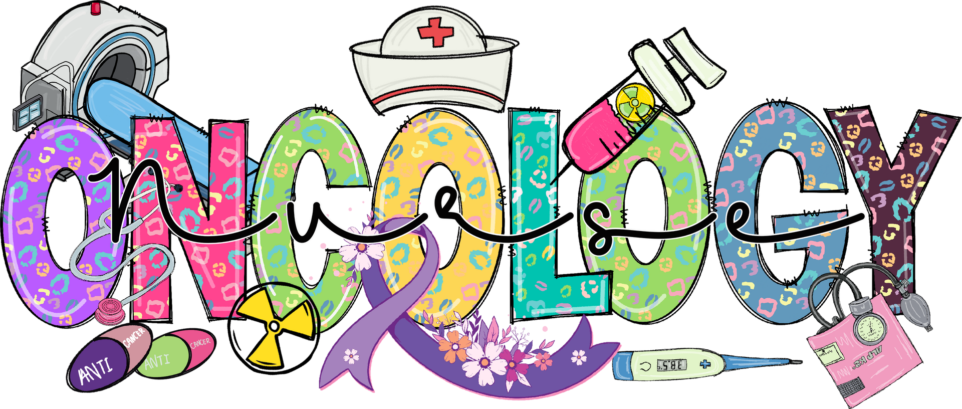 Oncology Nurse Shirt, Cancer Nursing Shirts Retro Trendy Oncology Nurse Tee Shirt Gifts for Oncology Nurse Grad Gifts, Oncology