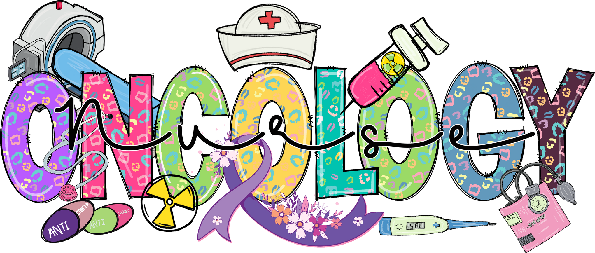 Oncology Nurse Shirt, Cancer Nursing Shirts Retro Trendy Oncology Nurse Tee Shirt Gifts for Oncology Nurse Grad Gifts, Oncology