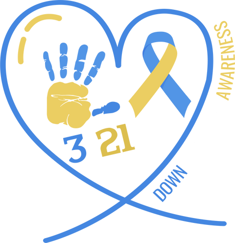 Down Syndrome Awareness Shirt, Blue And Yellow Ribbon Tee, T21 Down Syndrome Support Shirt, Down Syndrome Shirt, Down Right Perfect T21 Tee