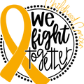 Childhood Cancer Crewneck Sweatshirt, Cancer Support Hoodies and Sweaters, Cancer Survivor Gift, Cancer Ribbon Long Sleeve Shirt
