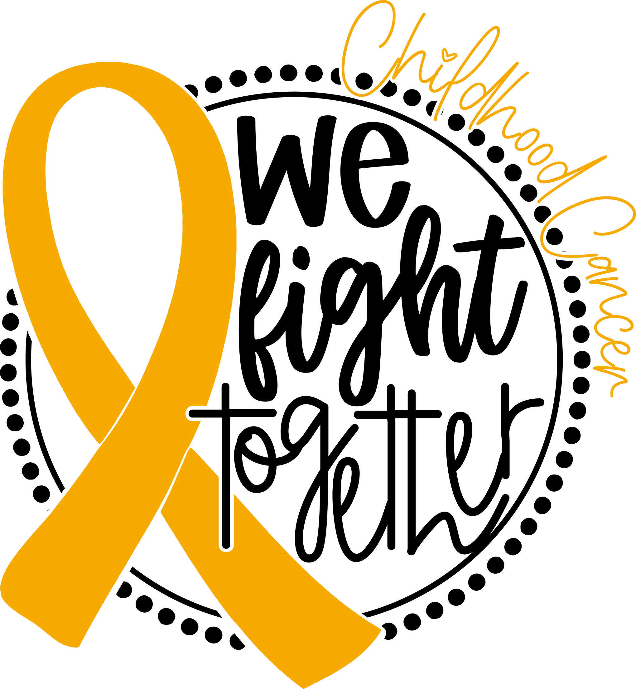 Childhood Cancer Crewneck Sweatshirt, Cancer Support Hoodies and Sweaters, Cancer Survivor Gift, Cancer Ribbon Long Sleeve Shirt