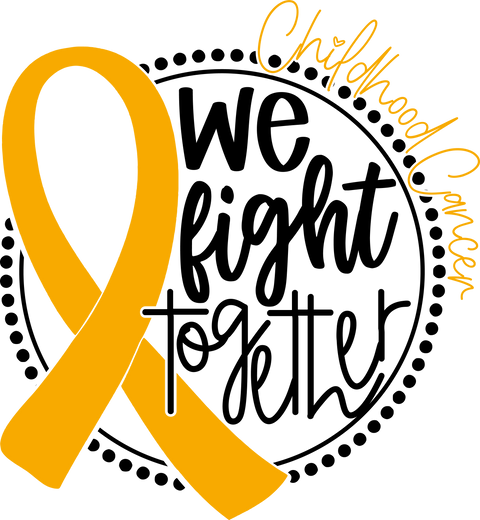 Childhood Cancer Crewneck Sweatshirt, Cancer Support Hoodies and Sweaters, Cancer Survivor Gift, Cancer Ribbon Long Sleeve Shirt