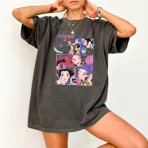 Anime Fantasy Adventure Retro DTF Transfer for Group Cosplay & Fans - Ready to Press Design for Shirts & Apparel