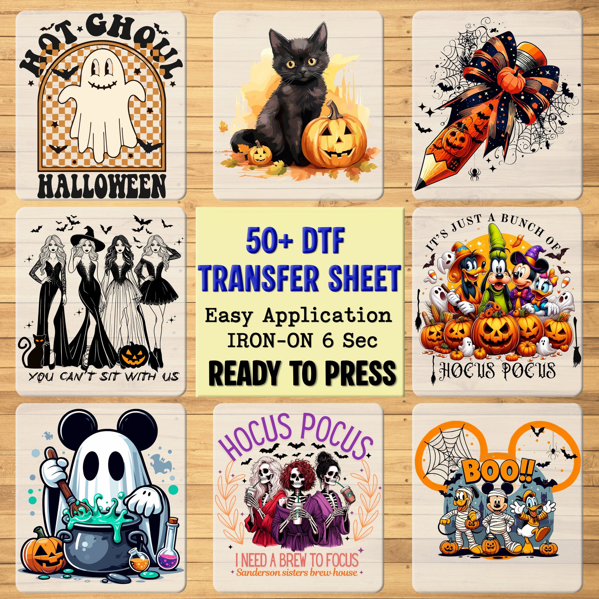 Vintage Horror Movie Spooky Halloween DTF Transfer for T-Shirt & Sweatshirt Elm Street Fans