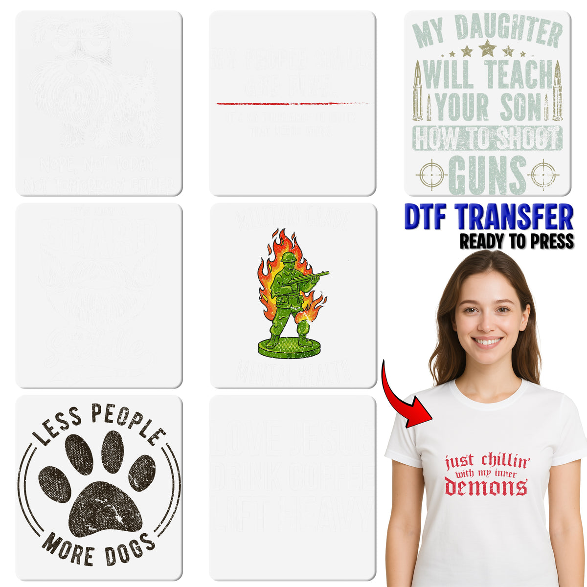 Funny Work Safety Meeting DTF Transfer for Industrial Humor Shirt Office Apparel